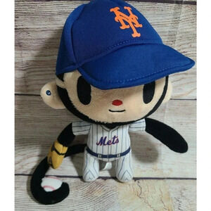Bleacher Creature Tokidoki Plush New York Mets Monkey Stuffed Animal 9" 2015